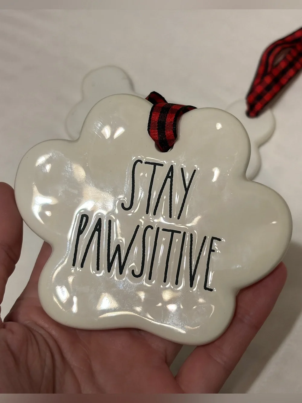 Sof3 RAE DUNN DOG THEMED ORNAMENTS